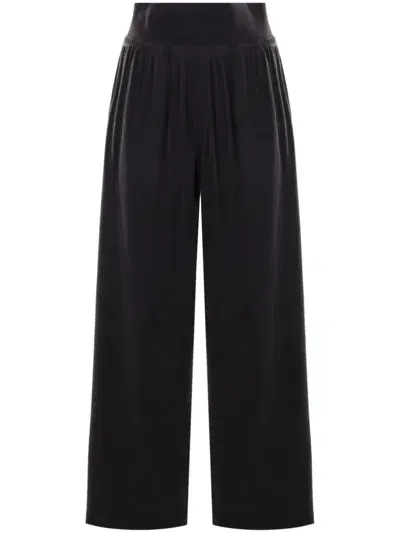 Alainpaul Women Elastic Waist Pant In Black