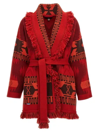 Alanui 'icon' Cardigan In Red