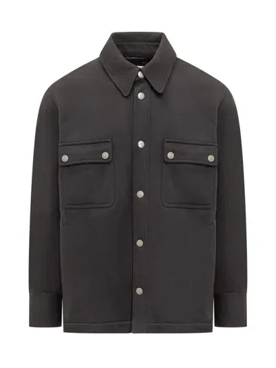 Alanui Shirt Jacket In Black