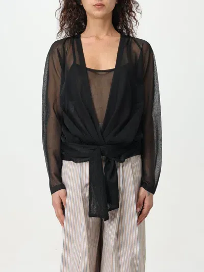 Alberta Ferretti Cardigan  Woman Color Black