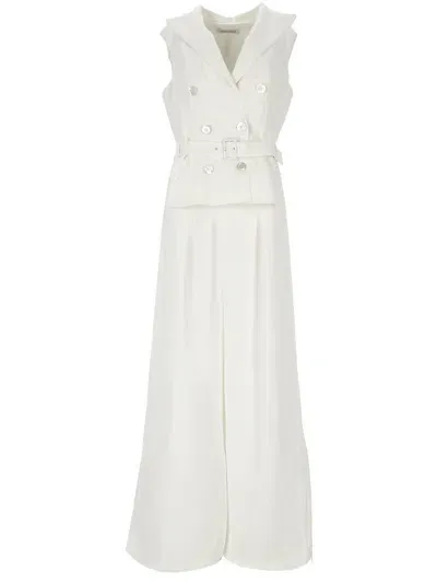 Alberta Ferretti Dresses In White