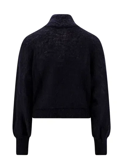 Alberta Ferretti Mohair Sweater In Negro