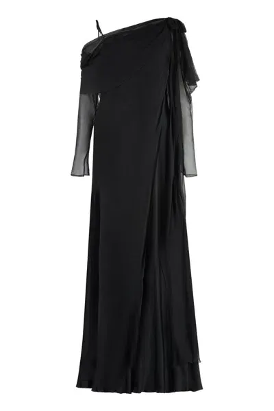 Alberta Ferretti Off In Black