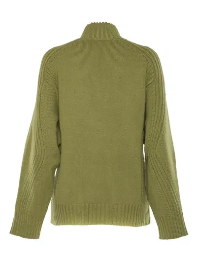 Alberta Ferretti Sweater In Green