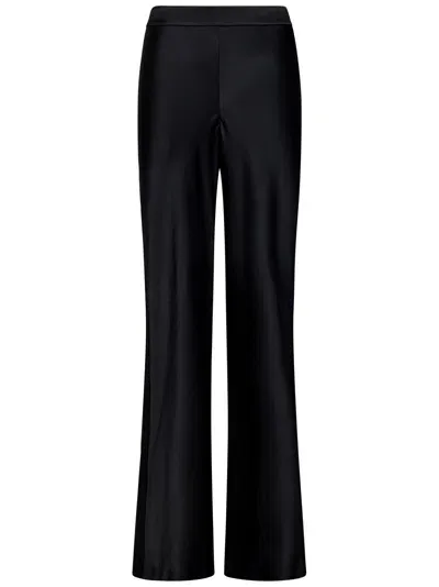 Alberta Ferretti Trousers In Black