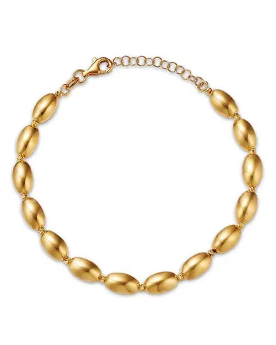 Alberto Amati 14k Yellow Gold Beaded Flex Bracelet