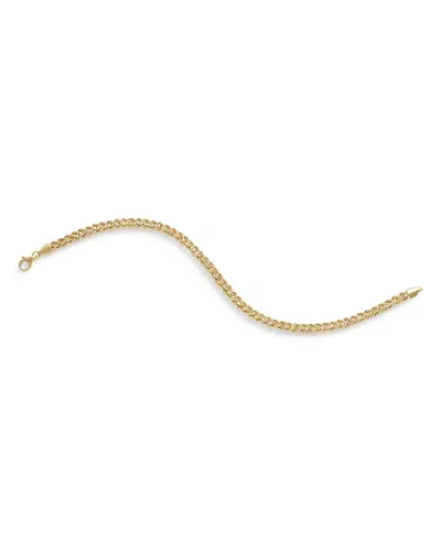 Alberto Amati 14k Yellow Gold Cuore Rope Link Bracelet