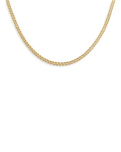 Alberto Amati 14k Yellow Gold Cuore Rope Link Collar Necklace, 18