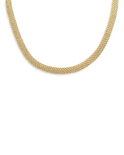 Alberto Amati 14k Yellow Gold Five Strand Rope Link Collar Necklace, 18