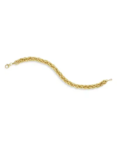 Alberto Amati 14k Yellow Gold Twist Multi Link Bracelet