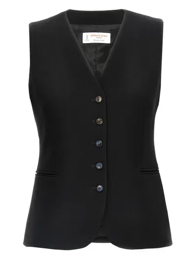 Alberto Biani Femm Gilet In Black