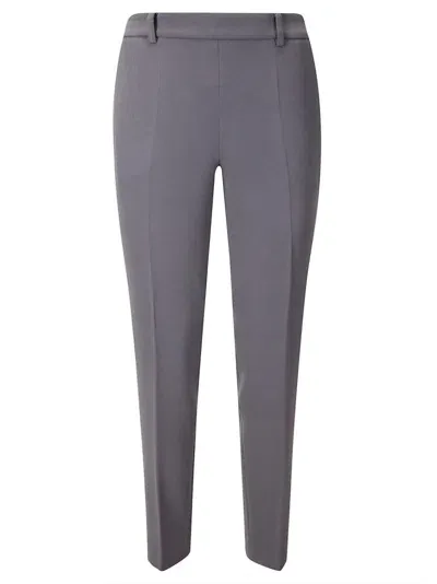 Alberto Biani Half Elastic Trousers In Blue