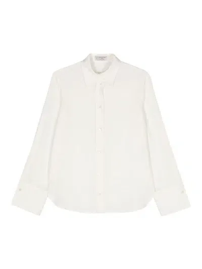 Alberto Biani Long-sleeve Shirt In White