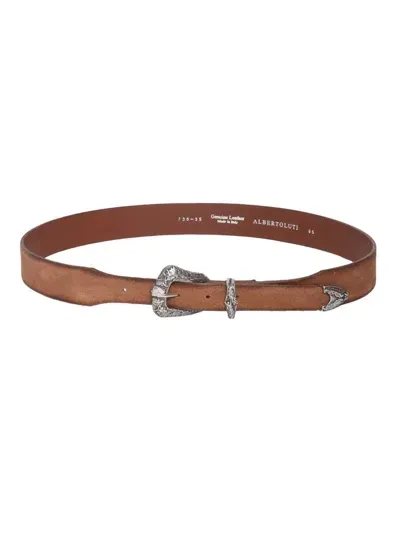 Alberto Luti Belt In Brown