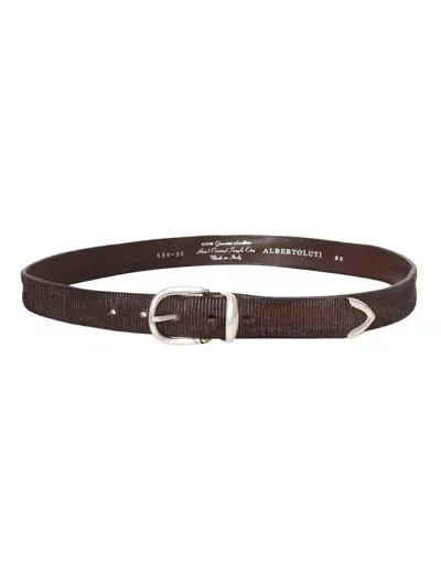 Alberto Luti Belt In Brown