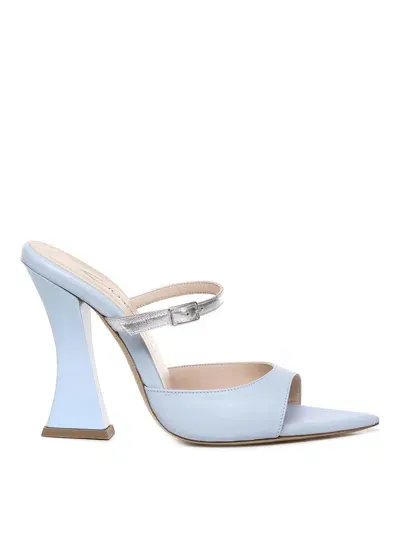 Alchimista Agnes Nappa Sandals In Blue