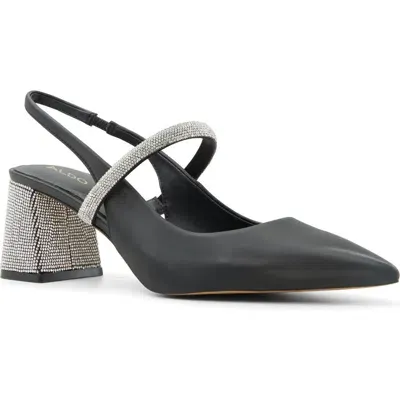 Aldo Kaiaria Slingback Pointed Toe Pump In Black