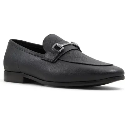 Aldo Mullberry Apron Toe Bit Loafer In Black