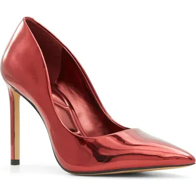 Aldo Stessy 2.0 Pointed Toe Pump In Other Red