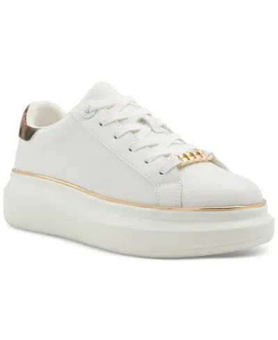 Aldo Women's Tahlea Platform Lace-up Sneakers In White Multi