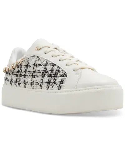 Aldo Women's Tavi Lace-up Platform Sneakers In White Multi