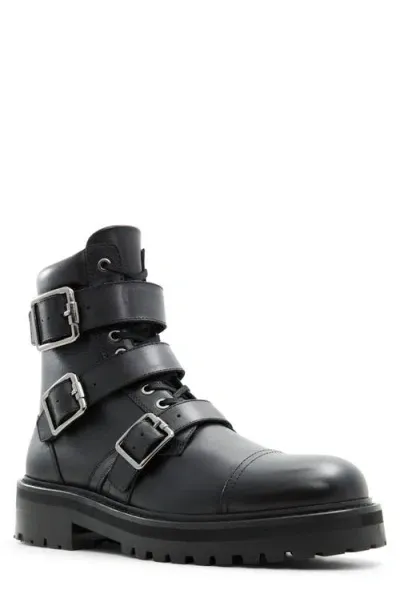 Aldo Zayro Combat Boot In Black