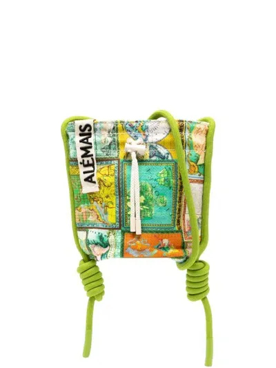 Alemais Atlas Mini Crossbody Bag In Green