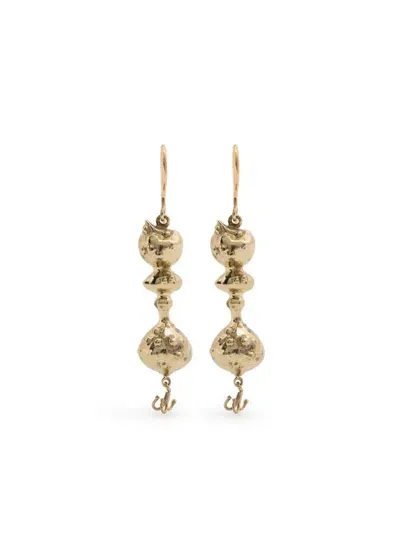 Alemais Drop-design Earrings In Gold