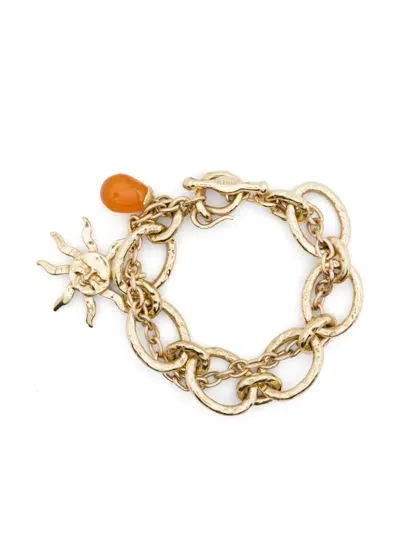 Alemais Sun-charm Bracelet In 金色