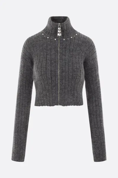 Alessandra Rich Sweaters Grey