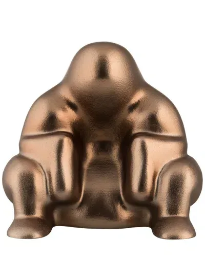 Alessi Dédé Doorstopper (17.5cm) In Brown