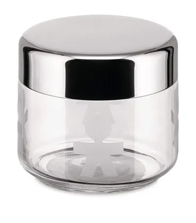 Alessi Girotondo Jar In Metallic