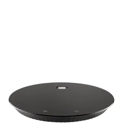 Alessi Plissé Digital Kitchen Scale In Black