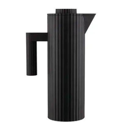 Alessi Plissé Vacuum Jug In Black