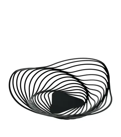 Alessi Trinity Basket In Black