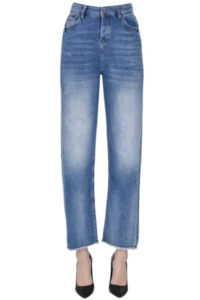 Alessia Santi Boyfriend Jeans In Light Denim