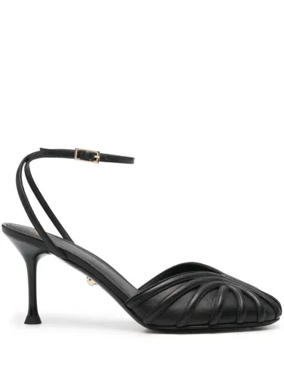 Alevì 85mm Leather Pumps In Black