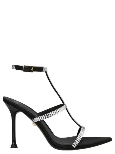 Alevì 'lisa' Sandals In Black