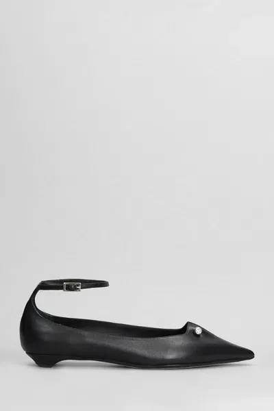 Alevì Milano Alevi Milano Chiara 015 Ballet Flats In Black