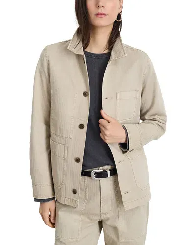 Alex Mill Alec Mill Britt Work Jacket In Putty