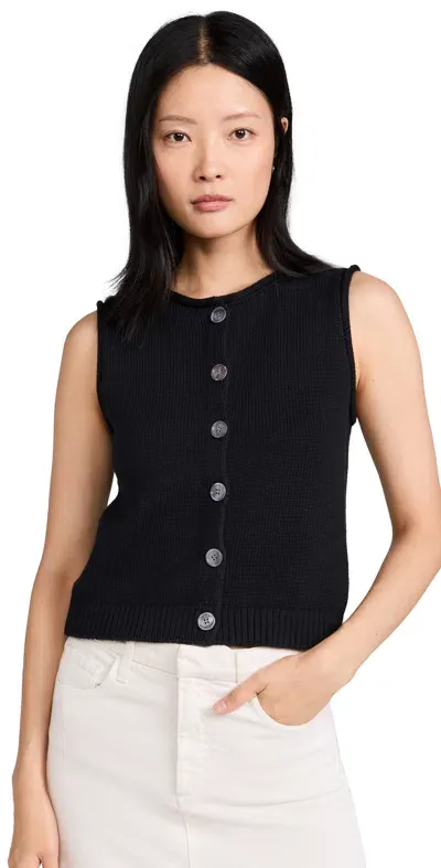 Alex Mill Bridget Vest Black