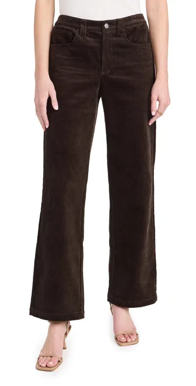 Alex Mill Darci Corduroy Chino Trousers Chocolate