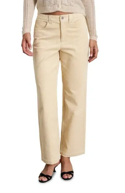 Alex Mill Darci Corduroy Chinos In Light Bone