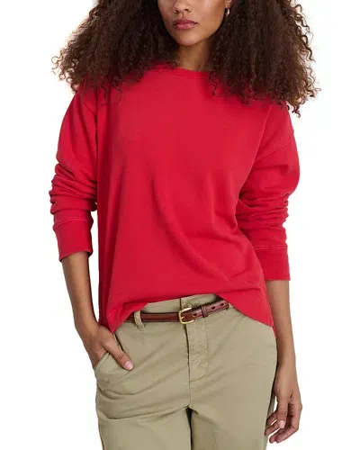 Alex Mill Frankie Sweatshirt In Cardinal