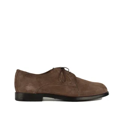 Alexander Hotto Brown Suede Lace-up