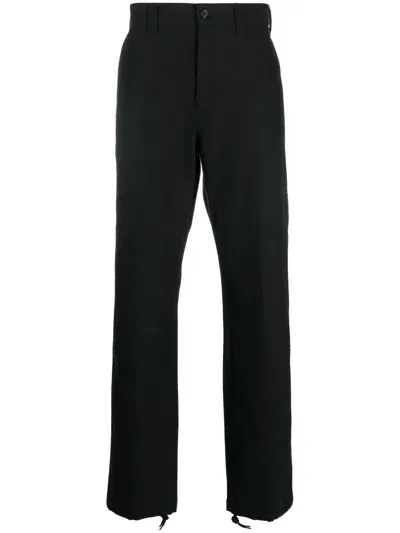 Alexander Mcqueen Alexander Mc Queen Organic Cotton Trousers In Black