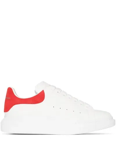 Alexander Mcqueen Alexander Mc Queen Oversized Leather Sneakers In White