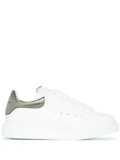 Alexander Mcqueen Alexander Mc Queen Oversized Leather Sneakers In White