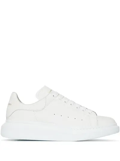 Alexander Mcqueen Alexander Mc Queen Oversized Leather Sneakers In White