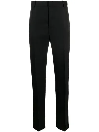 Alexander Mcqueen Alexander Mc Queen Wool Trousers In Black